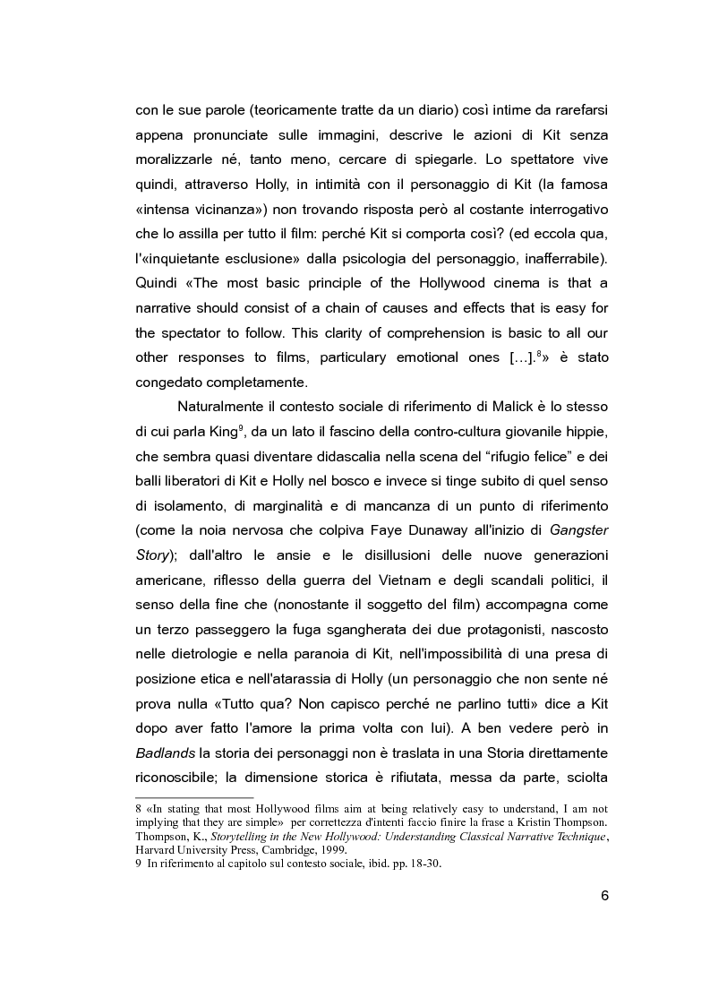 Anteprima della tesi: Il Montaggio in Terrence Malick, Pagina 4
