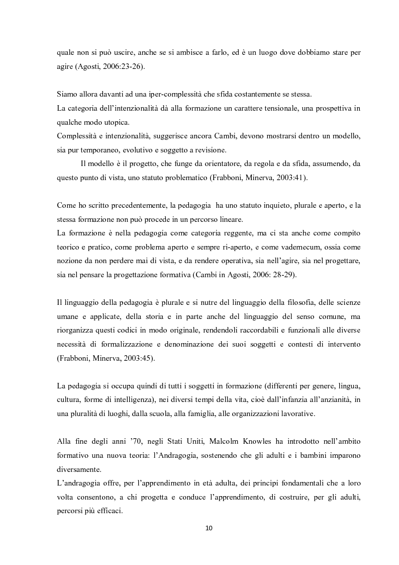 Anteprima della tesi: il gruppo di lavoro come luogo di formazione, Pagina 6
