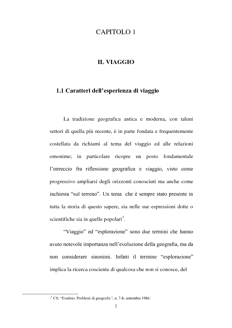 Anteprima della tesi: Il Sulcis - Iglesiente nella letteratura di viaggio, Pagina 5