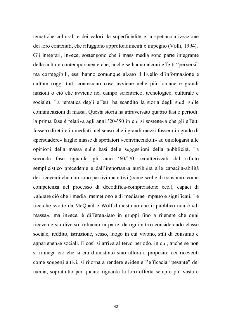 Estratto dalla tesi: La rappresentazione mediatica dello straniero: un'analisi sul giornalismo online