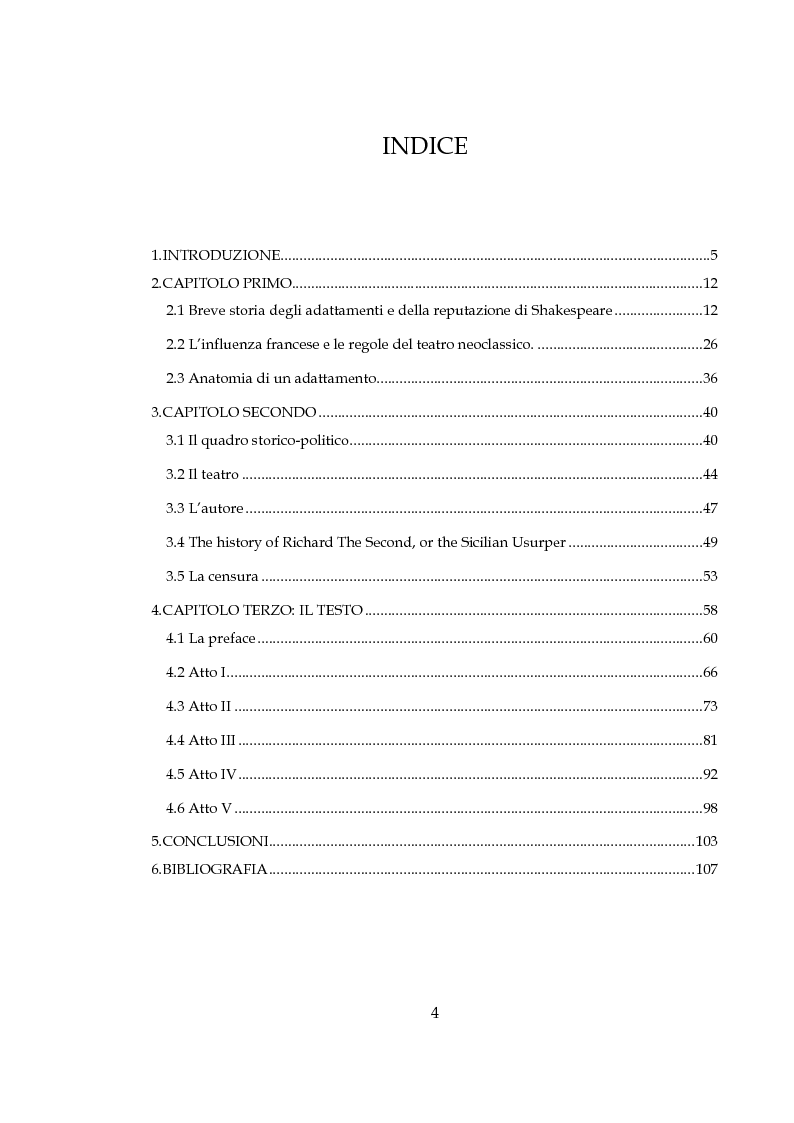 Indice della tesi: Un caso di adattamento delle histories shakespeareane: The History of Richard the Second by Nahum Tate, Pagina 1