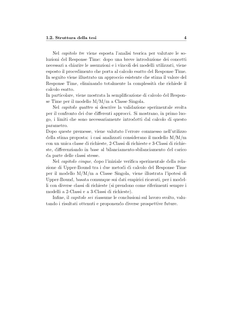 Anteprima della tesi: Analisi approssimata di un modello a reti di code processor-sharing e multi-classe, Pagina 6