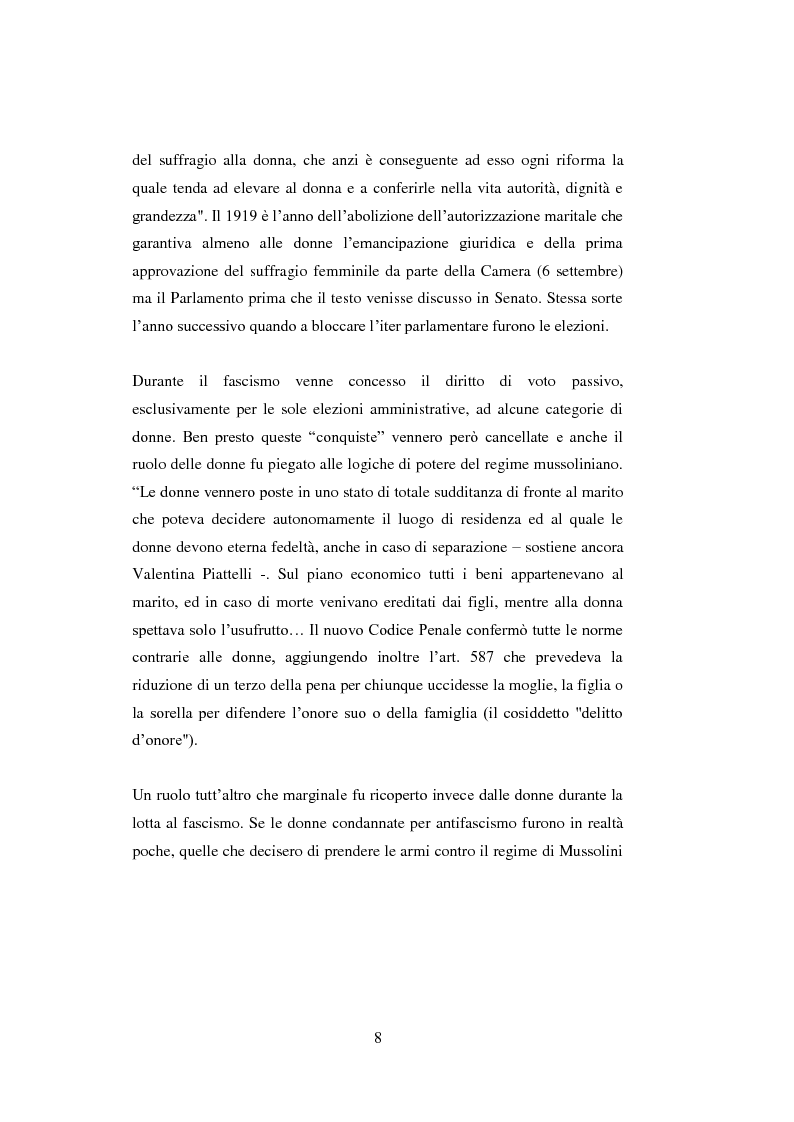 Anteprima della tesi: Donne e media: analisi della situazione occupazionale nel Friuli-Venezia Giulia, Pagina 5