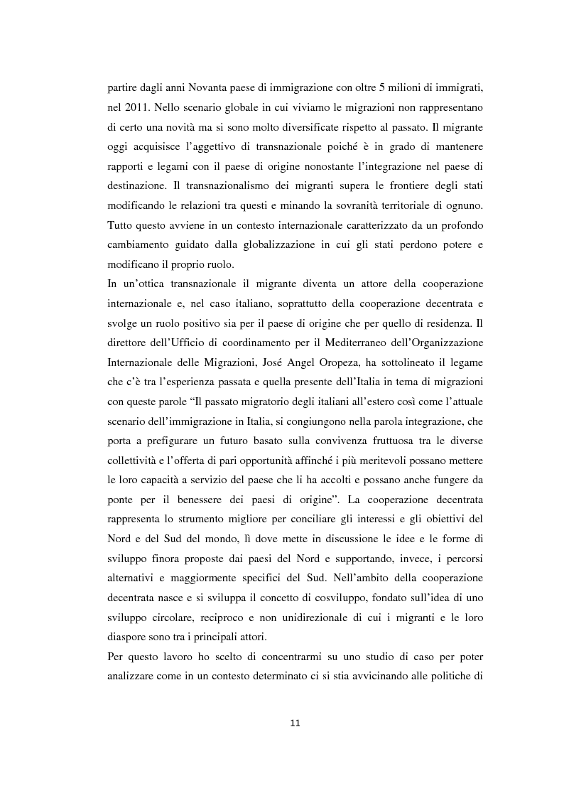 Anteprima della tesi: Dallo sviluppo al cosviluppo: le diaspore come attore transnazionale. Il caso della diaspora senegalese a Milano., Pagina 3