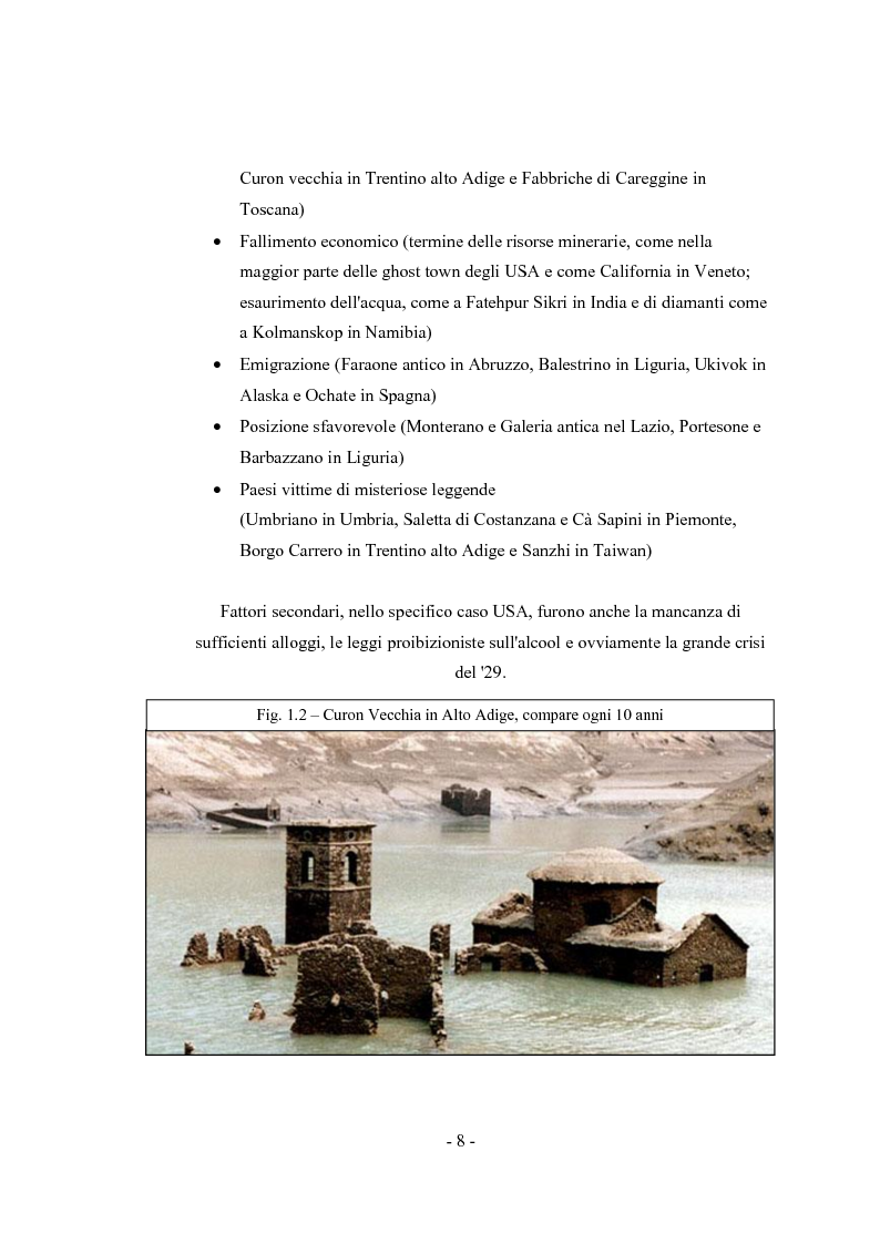 Anteprima della tesi: Nuovi turismi: la rete mondiale delle città fantasma, Pagina 4