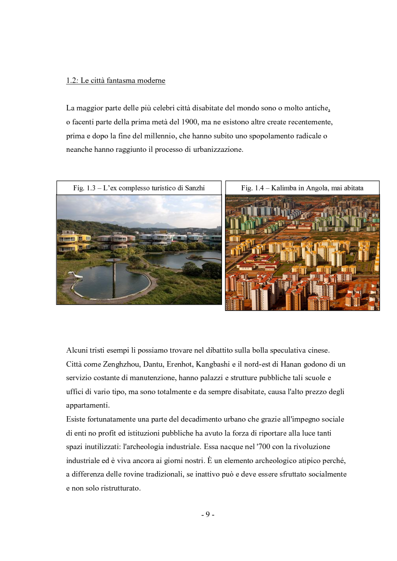 Anteprima della tesi: Nuovi turismi: la rete mondiale delle città fantasma, Pagina 5