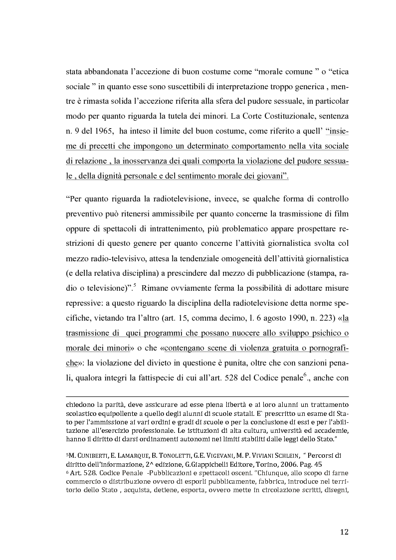 Anteprima della tesi: Il diritto alla ''giusta'' informazione, Pagina 8