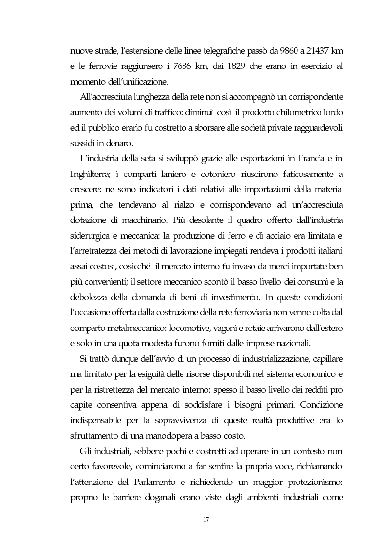 Anteprima della tesi: Il capitalismo italiano del secondo dopoguerra: persistenze e mutazioni, Pagina 12