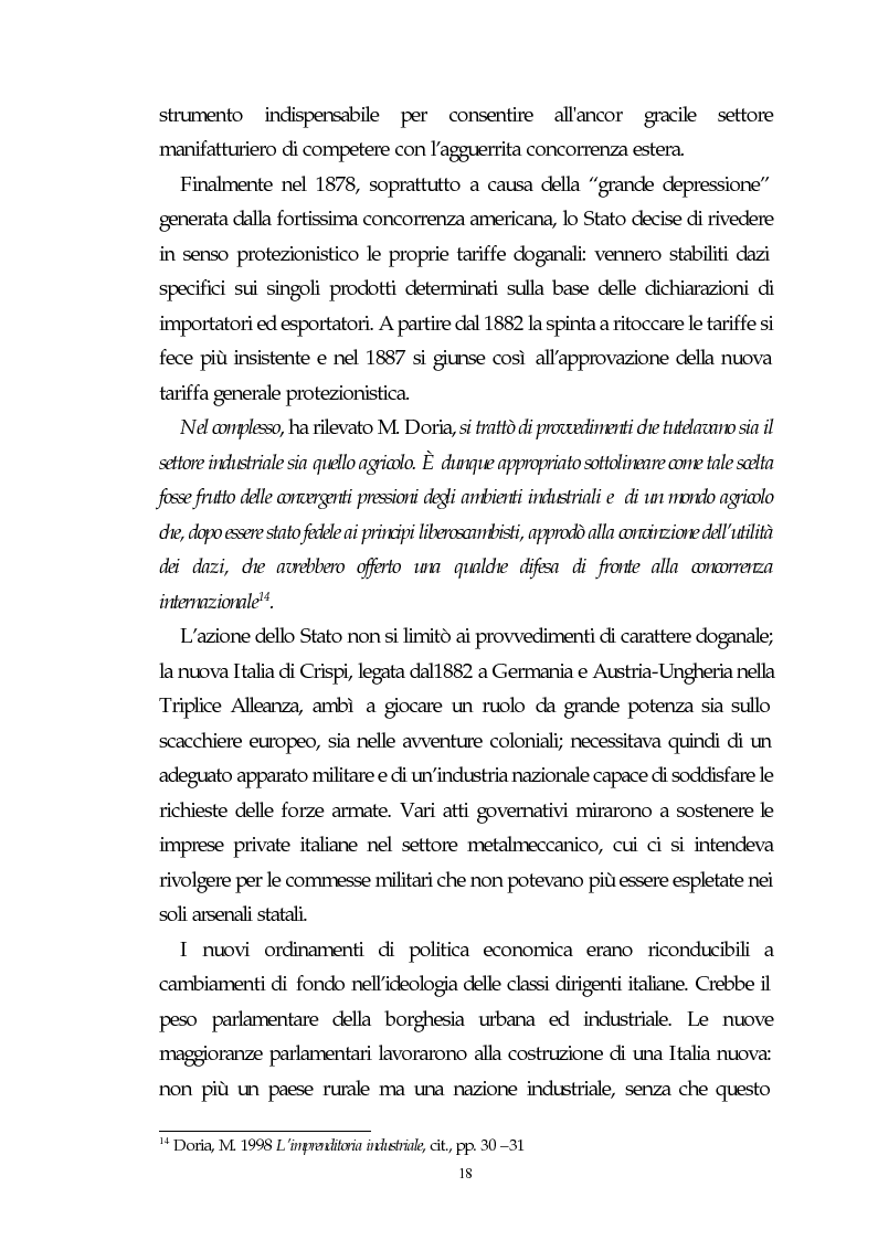 Anteprima della tesi: Il capitalismo italiano del secondo dopoguerra: persistenze e mutazioni, Pagina 13