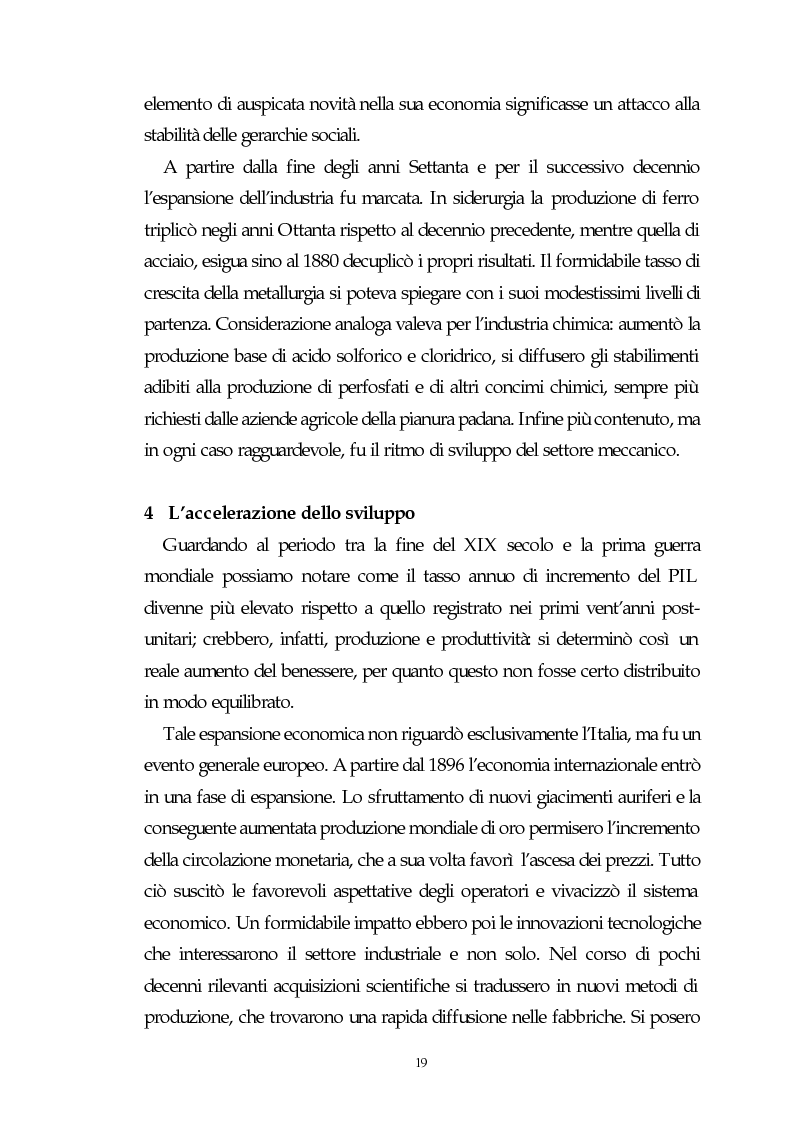 Anteprima della tesi: Il capitalismo italiano del secondo dopoguerra: persistenze e mutazioni, Pagina 14