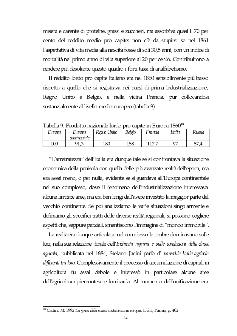 Anteprima della tesi: Il capitalismo italiano del secondo dopoguerra: persistenze e mutazioni, Pagina 9