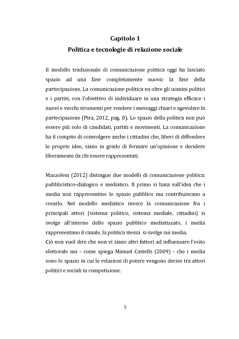 Anteprima della tesi: Elezioni regionali siciliane: la conversazione politica su Twitter, Pagina 6
