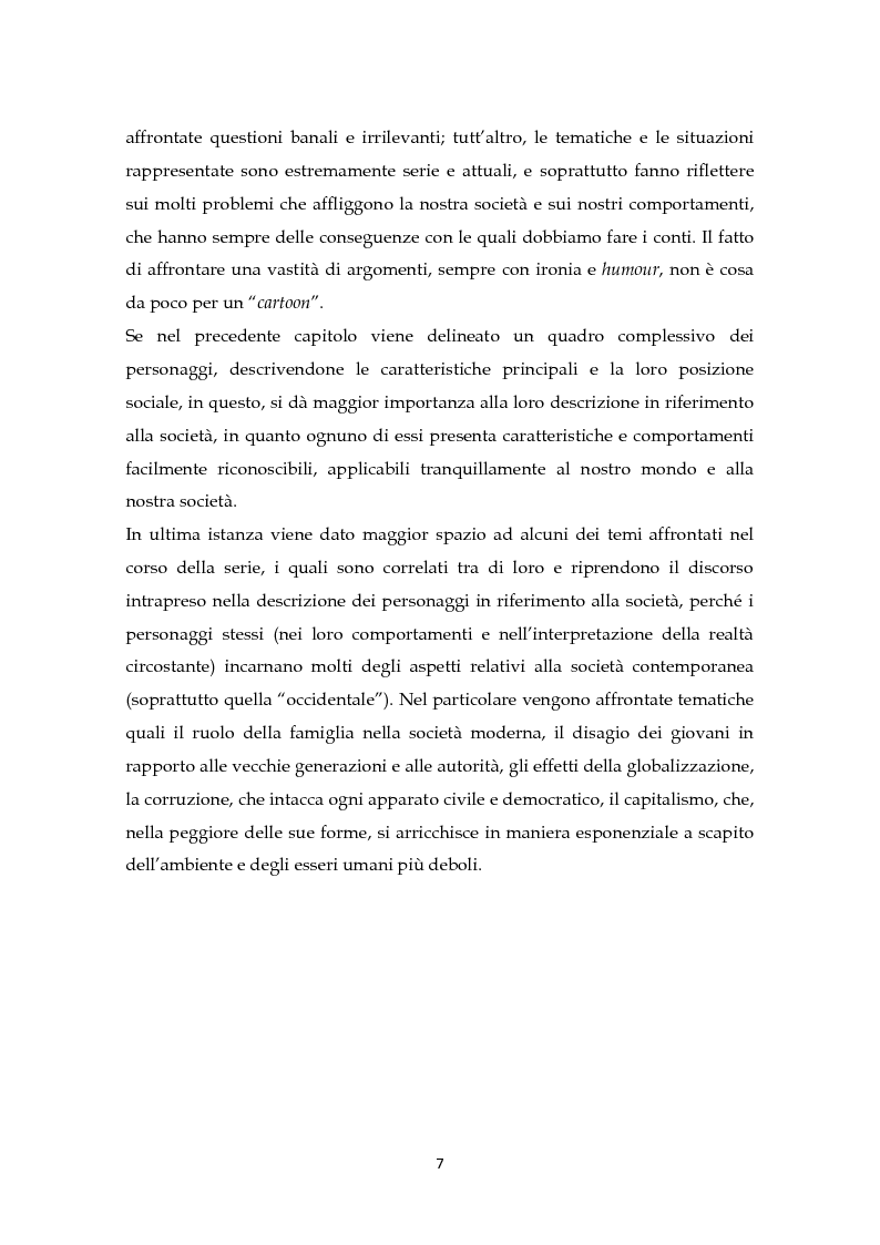 Anteprima della tesi: I Simpson tra mass media, cultura pop e critica sociale, Pagina 4