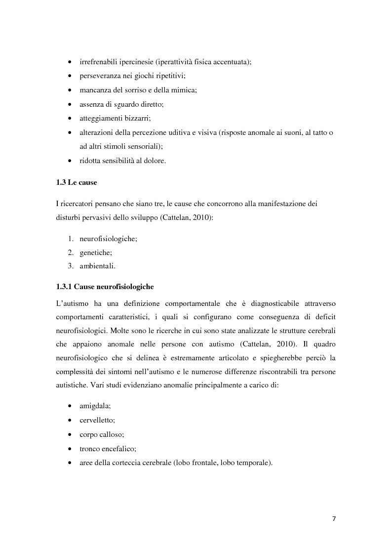 Anteprima della tesi: Aspetti psicologico - clinici presenti nella relazione tra empatia e deficit sociali dei disturbi dello spettro autistico, Pagina 6