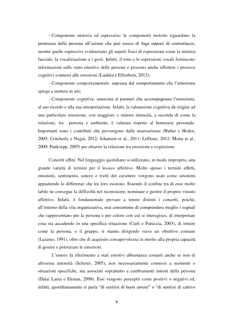 Anteprima della tesi: Contagio Emotivo e stile di Leadership LMX nei Call Center: un caso empirico, Pagina 7