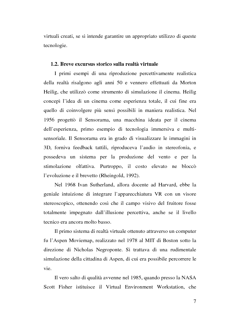 Anteprima della tesi: L'utilizzo della realtà virtuale nell'assessment del disturbo ossessivo compulsivo, Pagina 8