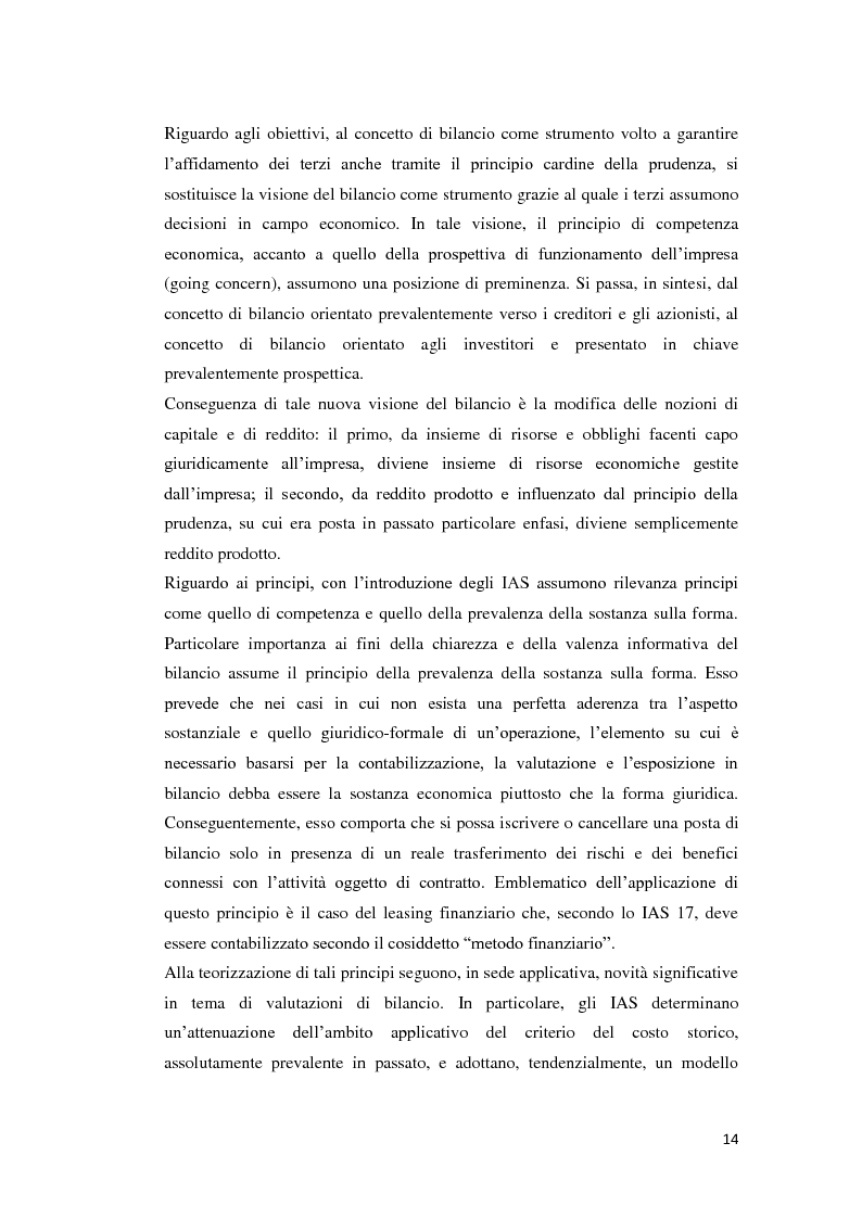 Anteprima della tesi: Gli strumenti finanziari nel bilancio delle banche IAS-compliant: analisi dell'impatto degli IAS 32, IAS 39 e IFRS 7 sul bilancio delle banche, Pagina 9