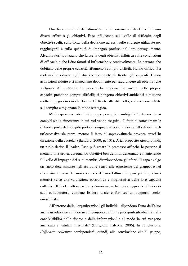 Anteprima della tesi: La misura dell'efficacia collettiva: un contributo empirico, Pagina 3