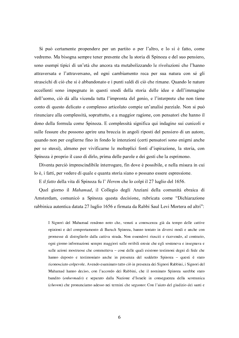 Anteprima della tesi: Filosofia ebraica o esperienza marrana? A proposito del dibattito sulle fonti del pensiero di Spinoza, Pagina 7