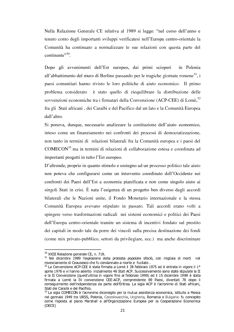 Estratto dalla tesi: Banca Europea per la Ricostruzione e lo Sviluppo