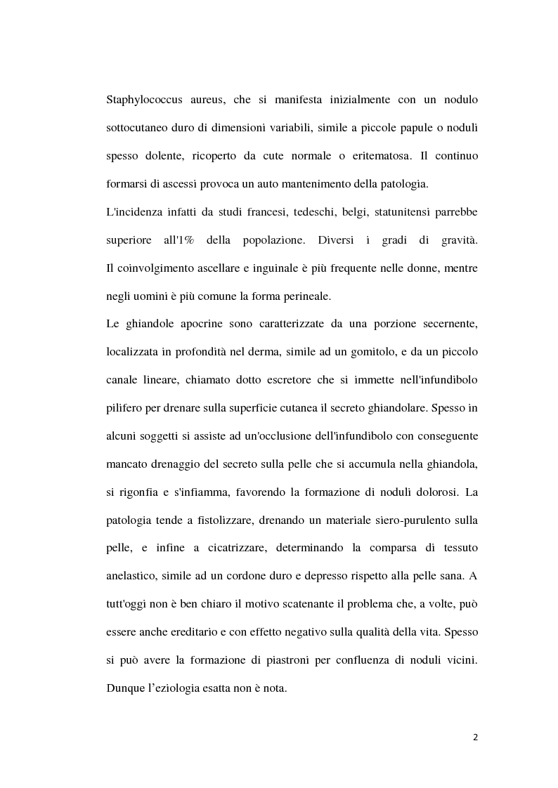 Anteprima della tesi: Indagine statistica su una malattia invalidante: il caso della malattia di Verneuil, Pagina 3