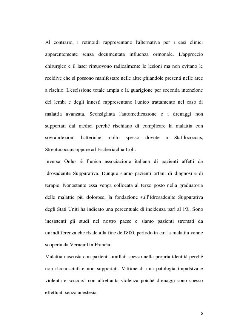 Anteprima della tesi: Indagine statistica su una malattia invalidante: il caso della malattia di Verneuil, Pagina 6