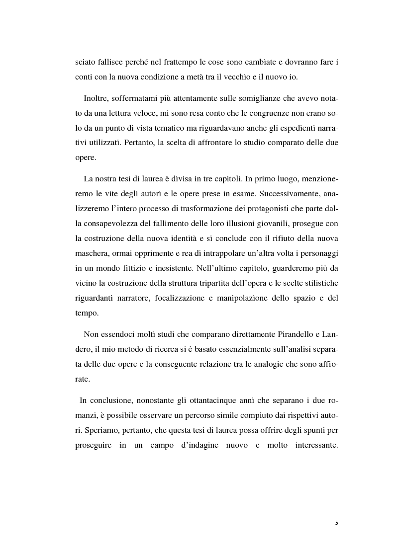 Anteprima della tesi: Giochi d'identità - Il fu Mattia Pascal e Juegos de la edad tardia, Pagina 3