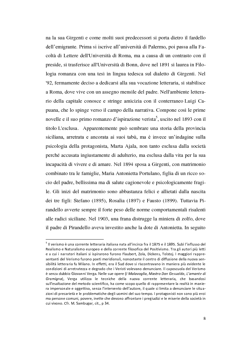 Anteprima della tesi: Giochi d'identità - Il fu Mattia Pascal e Juegos de la edad tardia, Pagina 6
