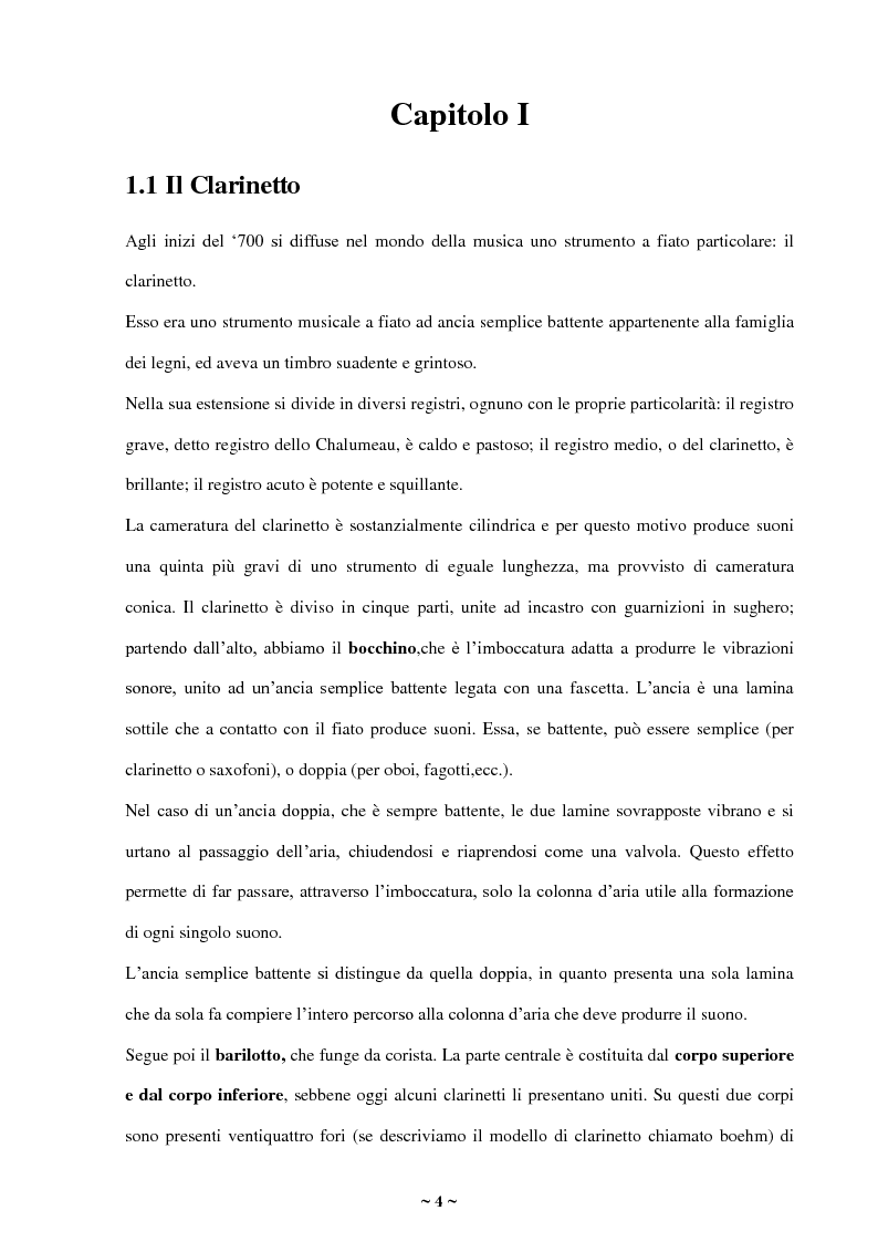 Anteprima della tesi: Mozart e il Concerto K622, Pagina 4