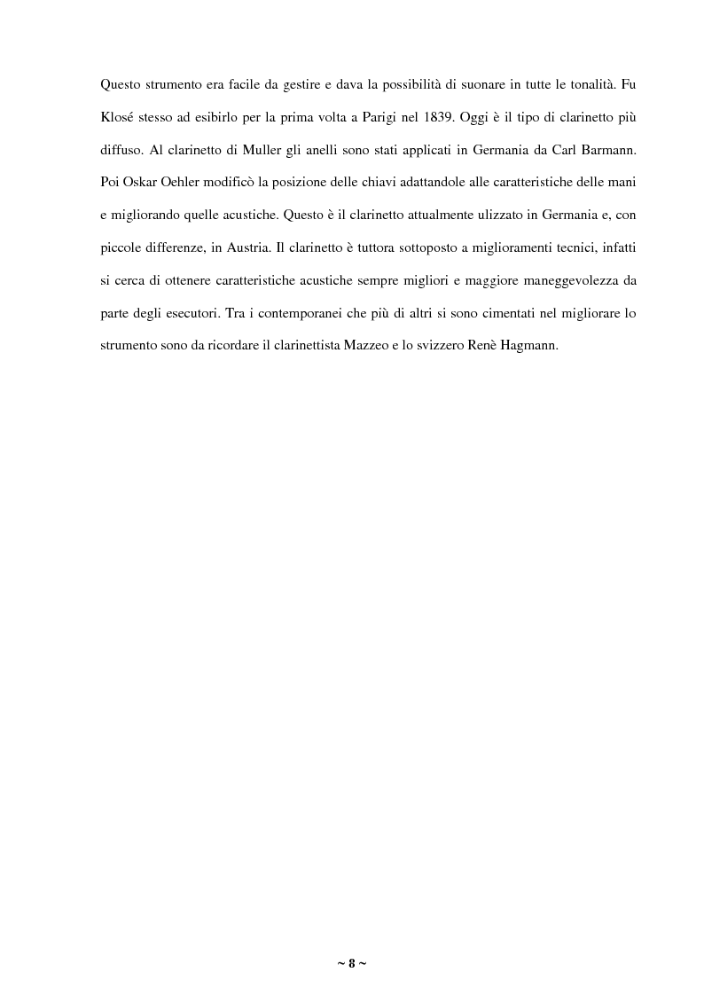Anteprima della tesi: Mozart e il Concerto K622, Pagina 8