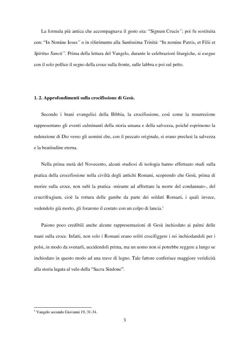 Anteprima della tesi: Il significato contemporaneo del crocifisso, Pagina 4