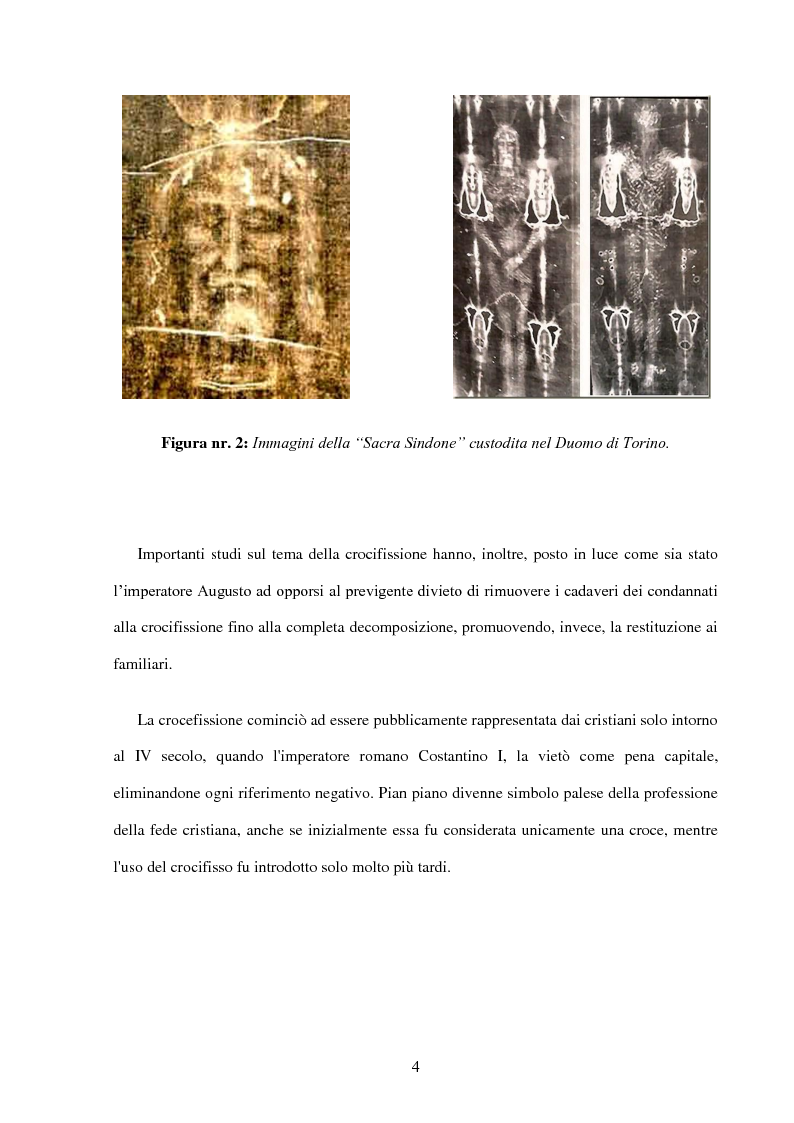 Anteprima della tesi: Il significato contemporaneo del crocifisso, Pagina 5