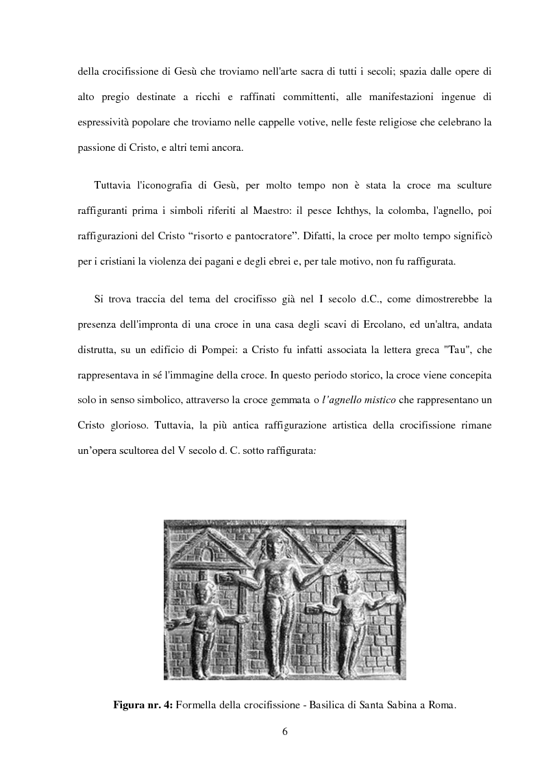 Anteprima della tesi: Il significato contemporaneo del crocifisso, Pagina 7