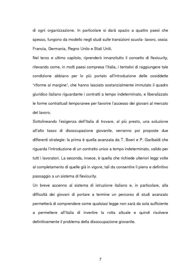 Anteprima della tesi: Disoccupazione giovanile in Italia: cause e possibili soluzioni, Pagina 4