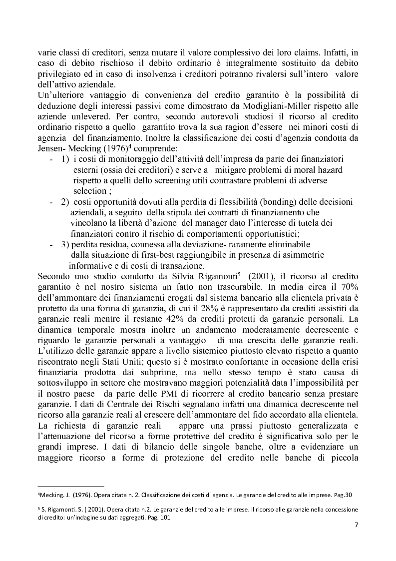Anteprima della tesi: L'analisi discriminante per la valutazione del rischio di credito, Pagina 6