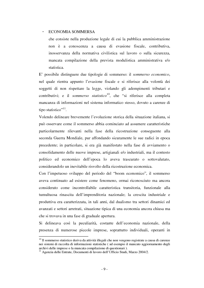 Estratto dalla tesi: La lotta all'evasione fiscale: accessi, ispezioni e verifiche