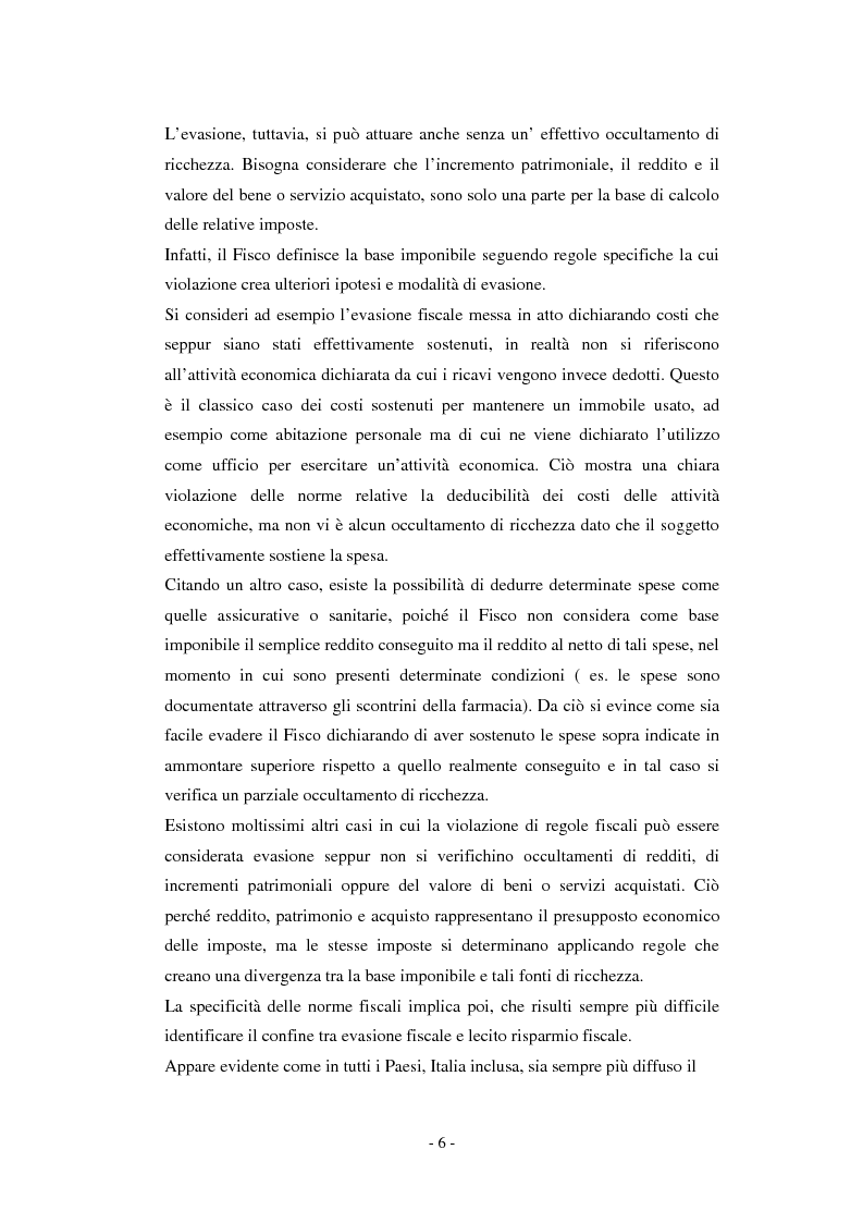 Anteprima della tesi: La lotta all'evasione fiscale: accessi, ispezioni e verifiche, Pagina 3