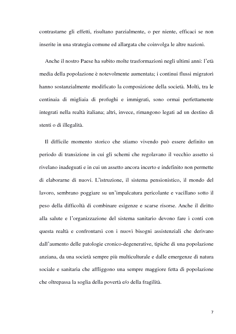 Anteprima della tesi: L'infermiere in farmacia: un'opportunità per i cittadini, per le istituzioni e per i professionisti, Pagina 3
