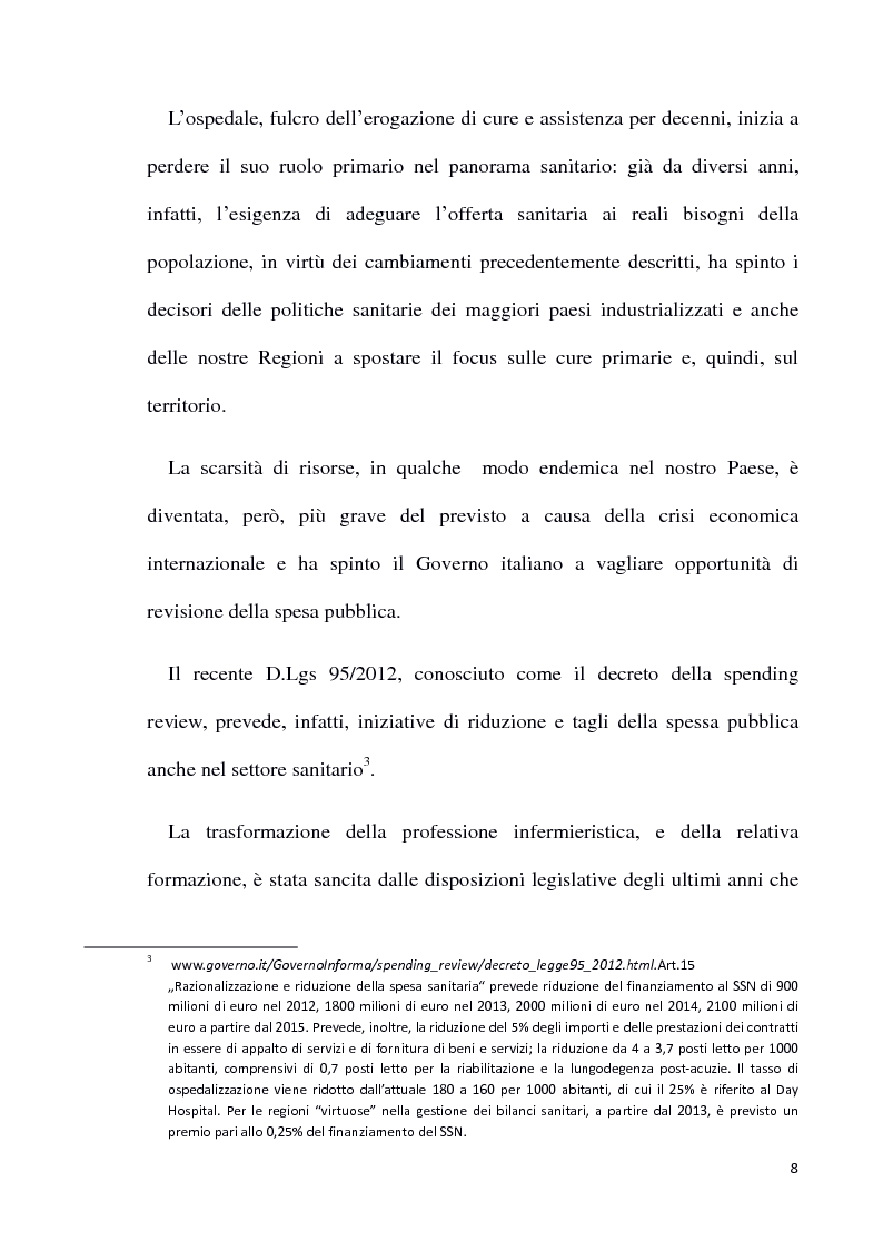 Anteprima della tesi: L'infermiere in farmacia: un'opportunità per i cittadini, per le istituzioni e per i professionisti, Pagina 4