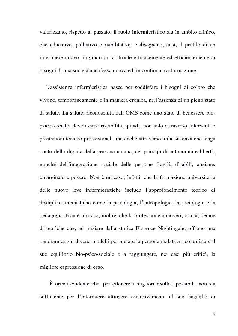 Anteprima della tesi: L'infermiere in farmacia: un'opportunità per i cittadini, per le istituzioni e per i professionisti, Pagina 5