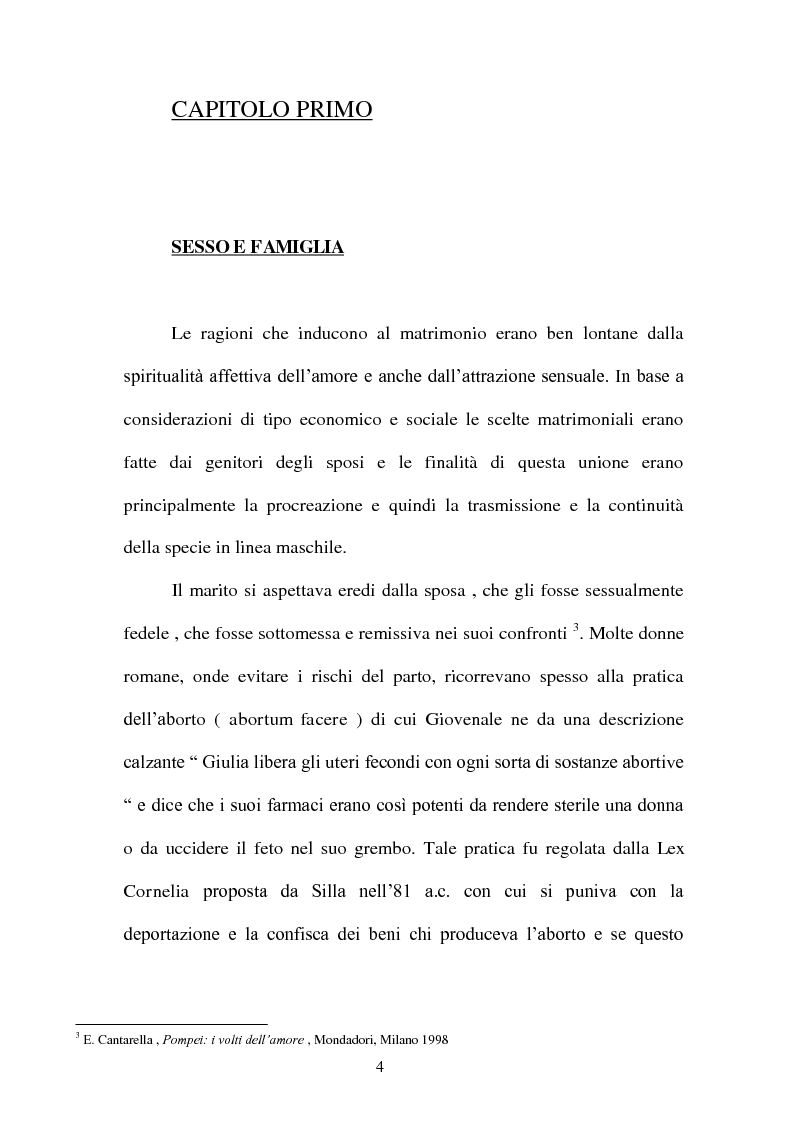 Anteprima della tesi: I Lupanari a Roma nella Prima Età Imperiale, Pagina 5