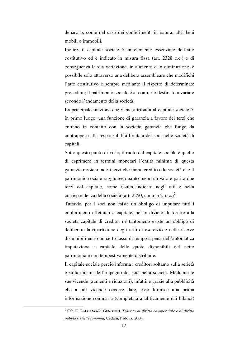 Anteprima della tesi: Le azioni senza l'indicazione del valore nominale, Pagina 3