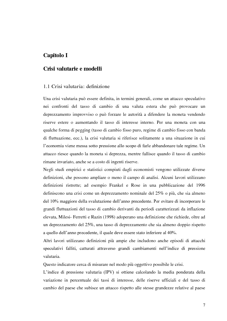 Anteprima della tesi: La crisi valutaria del 1992, Pagina 5