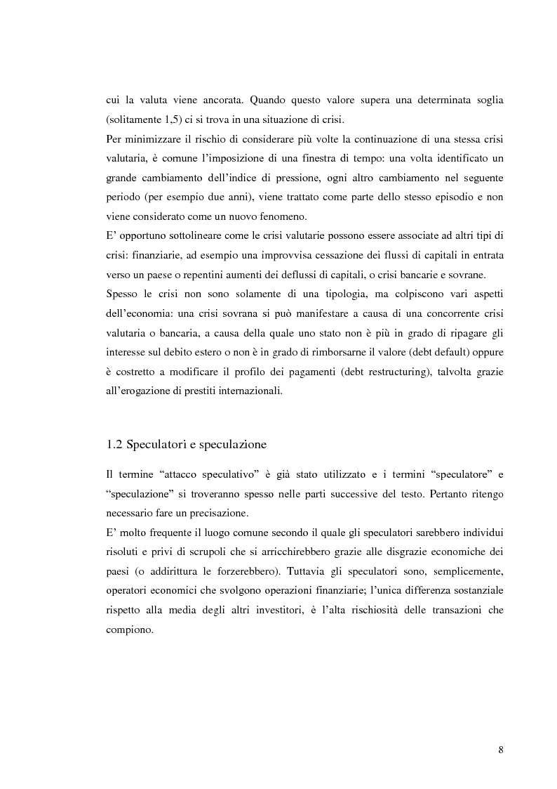 Anteprima della tesi: La crisi valutaria del 1992, Pagina 6