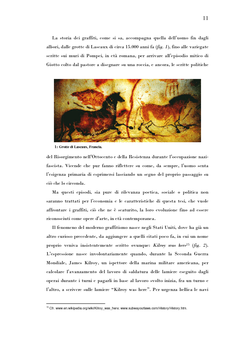 Anteprima della tesi: Street art: dalle origini alle esperienze più recenti, Pagina 5