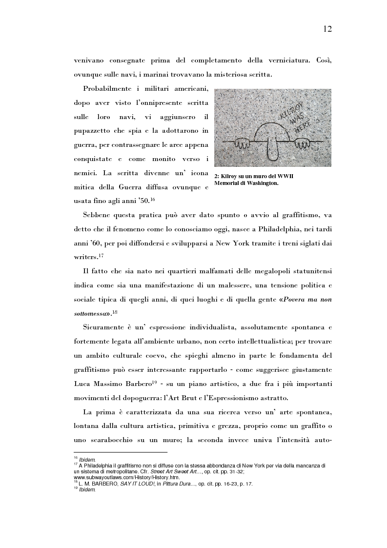 Anteprima della tesi: Street art: dalle origini alle esperienze più recenti, Pagina 6