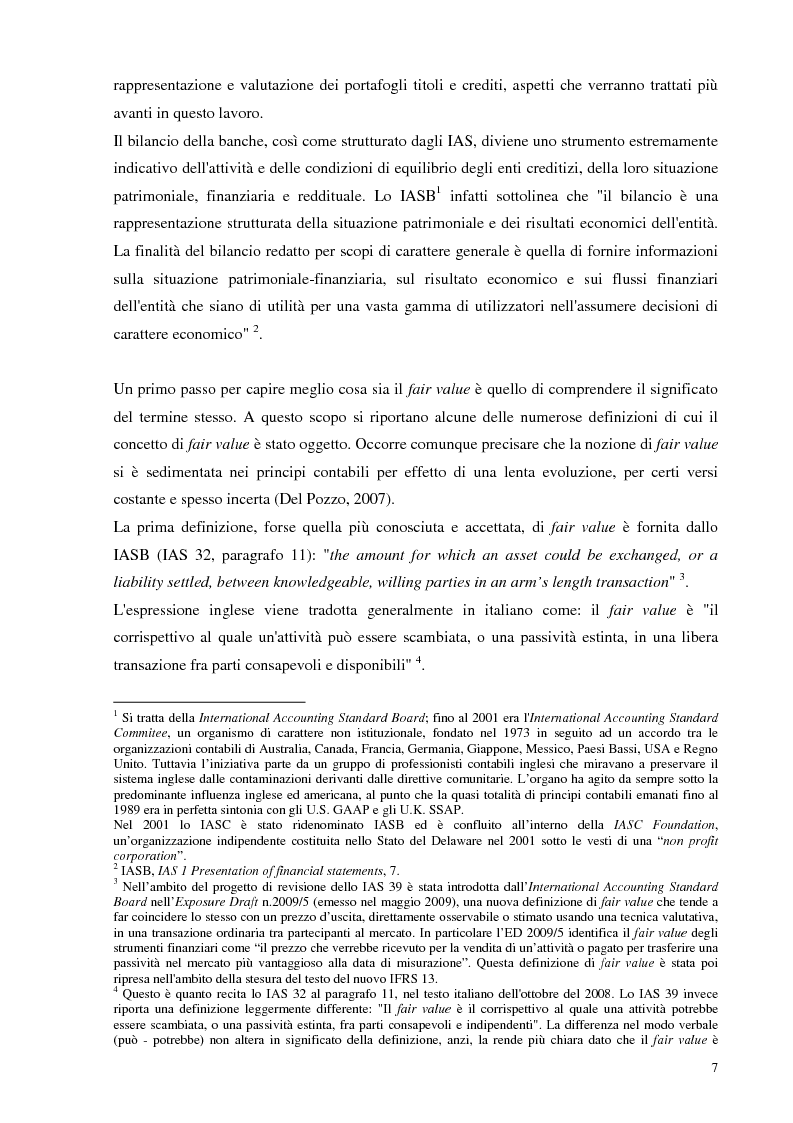 Anteprima della tesi: Il ruolo del fair value nella crisi finanziaria, Pagina 4