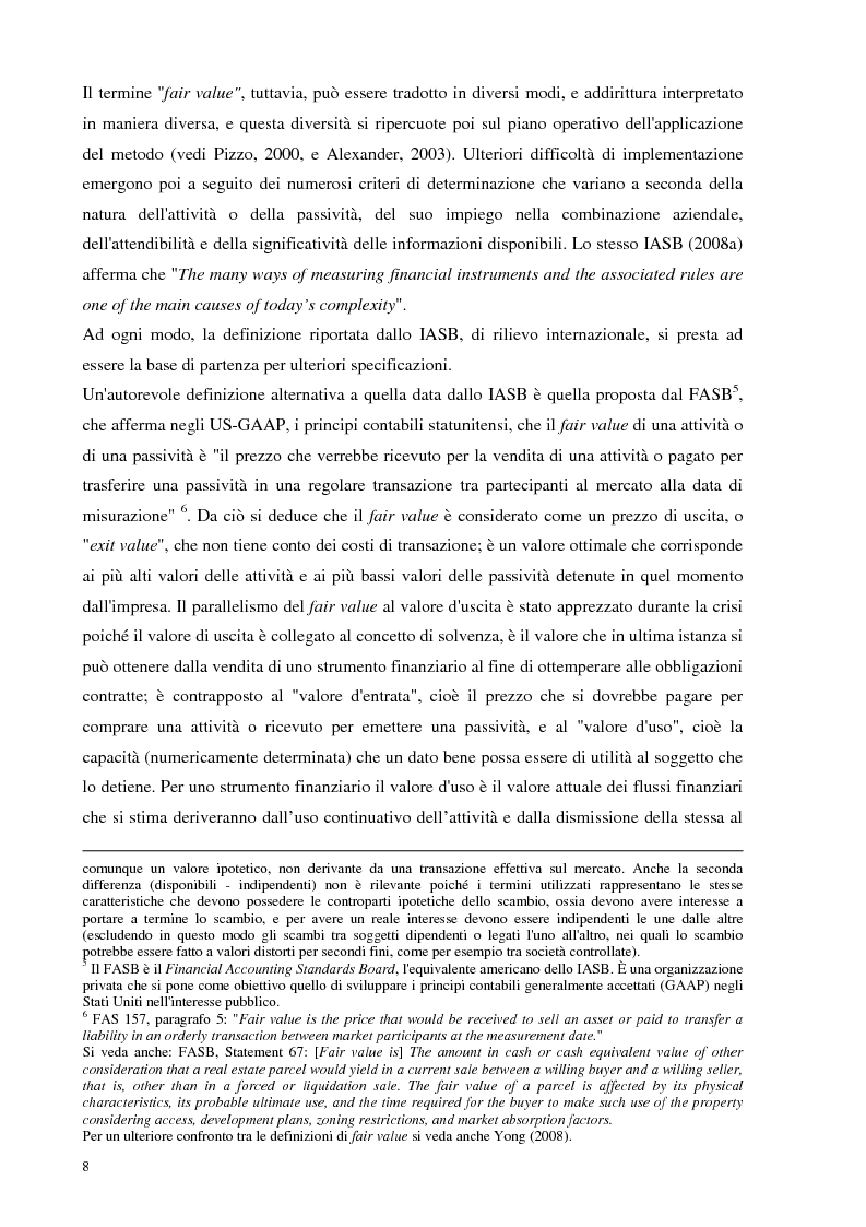 Anteprima della tesi: Il ruolo del fair value nella crisi finanziaria, Pagina 5
