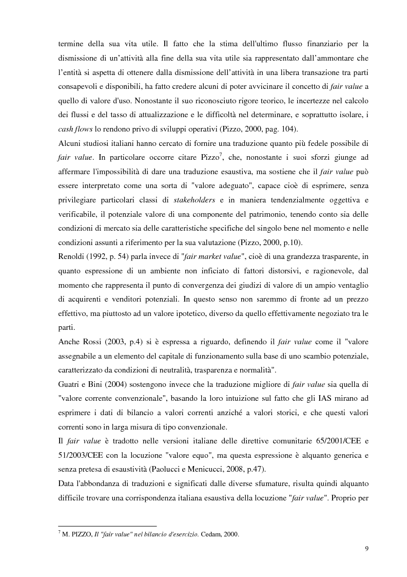 Anteprima della tesi: Il ruolo del fair value nella crisi finanziaria, Pagina 6