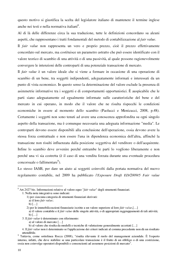Anteprima della tesi: Il ruolo del fair value nella crisi finanziaria, Pagina 7